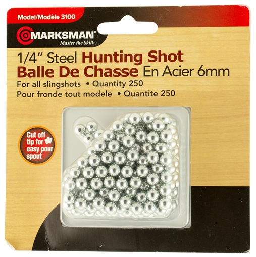 Picture of Marksman Marksman 1/4" Steel 250 Per Box 3100