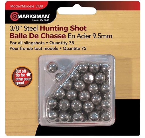 Picture of Marksman Marksman 3/8" Steel 250 Per Box 3138