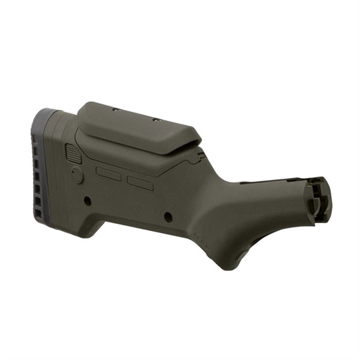 Picture of Magpul Industries ELG M-LOK Stock, Fits Marlin 1895/1894/336, Matte Finish, Olive Drab Green, Includes (1)-6 Round 45-70 Government and (1)-6 Round 30-30 Winchester Quivers MAG1382-ODG MAG1382ODG