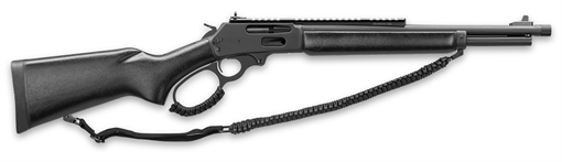 Picture of MARLIN 336 DARK RIL 30-30 WIN 16.25INTRD BBL XS GRS W RAIL BLK SYN STK 5RD BIG LOOP SLING 5/8X24 THR 70497