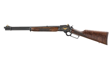 Picture of Marlin 250th Anniversary 1894 Rifle .44 Rem Mag 10rd Capacity 20.25" Barrel Satin Blue Walnut Stock Skinner Sights 70937