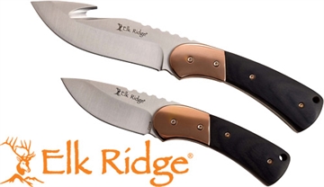 Picture of MC ELK RIDGE PURSUIT 3.75" GUT HOOK/DRP PNT COMBO W/SHEATH ER20010BK