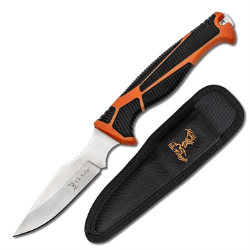 Picture of Master Cutlery Elk Ridge Trek Fixed Knife 4" Blade Orange and Black ER-TKFIX003