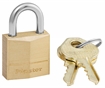 Picture of Master Lock Padlock Open With Key Gold Brass 120D