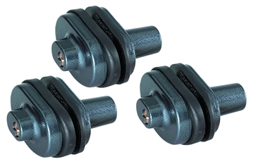 Picture of Master Lock Trigger Lock Keyed Alike Open With Key Gray Steel/Zinc 3 Per Pkg Firearm Fit- Handgun/Rifle/Shotgun 90TRISPT