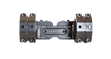 Picture of MPA BOLT ACTION MOUNT 34MM RINGS 1.125" HEIGHT 0 MOA" BAMOUNT-34-1125 BAMOUNT341125