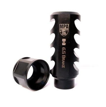 Picture of Masterpiece Arms Cowl Induction Muzzle Brake 6.5 Caliber MZLBRAKE-65