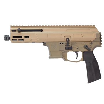 Picture of MATADOR ARMS MAT9-K HGA 9MM 5IN BBL FDE GLOCK MAG COMP REAR 1913 PIC RAIL NO BRACE MATK-9G-F/F