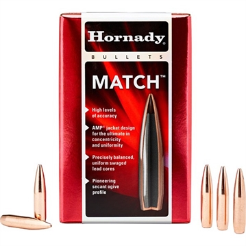 Picture of MATCH 30 CALIBER (0.308'') HOLLOW POINT BOAT TAIL BULLETS 3039B