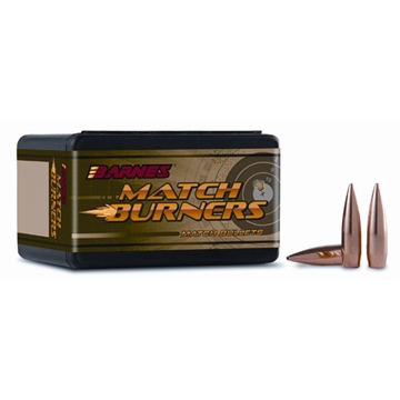 Picture of Barnes Bullets Match Burners 22Cal 85gr Match Burners Boat Tail 100/Box 30164
