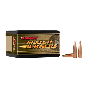 Picture of Barnes Bullets Match Burners 6.5Creedmoor 120gr Boat Tail Match 100/Box 30234
