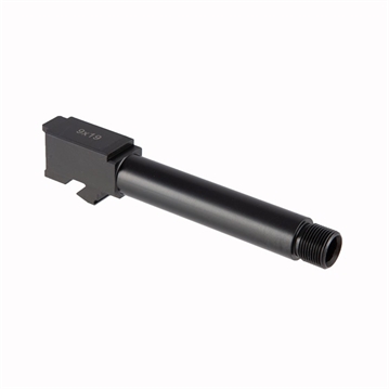 Picture of Brownells G19 BARREL THREADED GEN 1-5 9MM BLACK NITRIDE NONE
