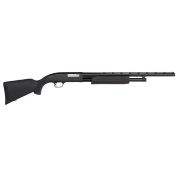 Picture of Mossberg 88 Maverick Bantam, Pump Action, 20 Gauge, 3" Chamber, 22" Vent Rib Barrel, Blue Finish, Synthetic Stock, Bead Sights, 5Rd, 1 Choke Tube 0495339 32202