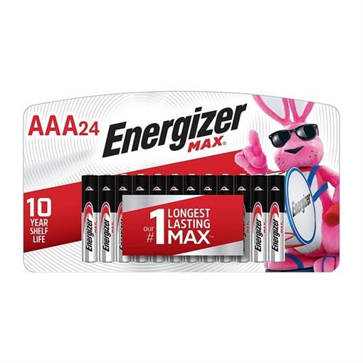 Picture of Energizer AAA ALKALINE BATTERIES 24/PACK E1211100
