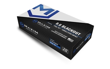 Picture of Maxim Defense Industries SBA Short Barrel Ammunition    MXM-49150
