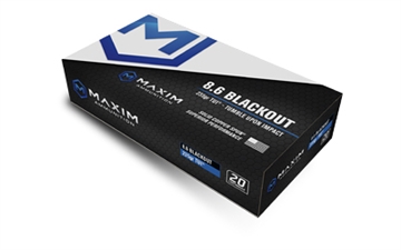 Picture of Maxim Defense Industries SBA Short Barrel Ammunition    MXM-49143