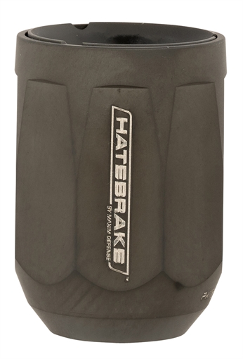 Picture of Maxim Defense Hate Brake 30 Cal (7.62mm), 5/8"-24 tpi, 1.50" D Black DLC Stainless Steel MXM47709