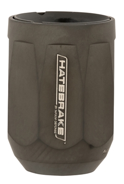 Picture of Maxim Defense Hate Brake 30 Cal (7.62mm), 5/8"-24 tpi, 1.50" D Black DLC Stainless Steel MXM47709