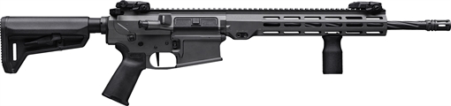 Picture of Maxim Defense MD10 L 6.5 Creedmoor 20+1 18" Fluted Barrel, Sniper Gray Rec/M-LOK Handguard, Black Magpul Furniture, SL-K Stock, MVG Grip, MBUS Sights, Blackout Defense Flat Trigger MXM49689