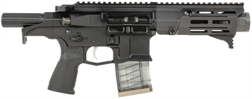 Picture of Maxim Defense Industries SPS 505 PDX, Semi-automatic Pistol, AR, 300BLK, 5.5" Barrel, Anodized Finish, Black, M-Lok Compatible Handguard, HATEBRAKE Muzzle Brake, ALG Combat Trigger, SCW Pistol System, Manual Safety, 20 Rounds, One Magazine MXM-50823 MXM50823