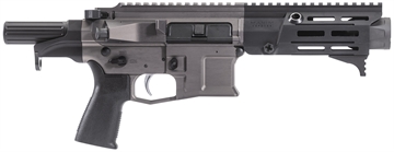Picture of Maxim Defense Industries SPS 505 PDX, Semi-automatic Pistol, AR, 5.56NATO, 5.5" Barrel, Anodized Finish, Urban Gray, M-Lok Compatible Handguard, HATEBRAKE Muzzle Brake, ALG Combat Trigger, SCW Pistol System, Manual Safety, 20 Rounds, 1 Magazine MXM-50841 MXM50841