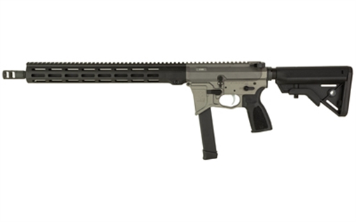 Picture of Maxim Defense Industries MD9, Semi-automatic Rifle, 9MM, 16" Threaded Barrel, Cerakote Finish, Urban Gray, M-Lok Compatible Handguard, B5 Bravo Stock, 33 Rounds, 1 Magazine MXM-48204