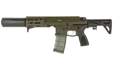 Picture of Maxim Defense Industries PDX-SD, Semi-automatic Rifle, SBR, 300 Blackout, 5.5" Threaded Barrel, Cerakote Finish, Olive Drab Green, 30 Rounds, 1 Magazine, Includes DSX Suppressor MXM-49101