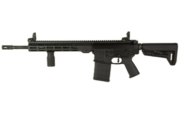 Picture of Maxim Defense MD10 L 308 Win 20+1 16" Fluted Barrel, Black Cerakote Finish, M-LOK Handguard, Magpul Furniture, SL-K Stock, MVG Grip, MBUS Sights, Blackout Defense Flat Trigger MXM49685
