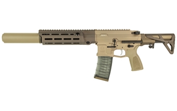 Picture of Maxim Defense Industries SDX-508, Semi-automatic Rifle, SBR, 300 Blackout, 8.5" Threaded Barrel, Cerakote Finish, Arid (Flat Dark Earth), 30 Rounds, 1 Magazine, Includes DSX-D Suppressor MXM-49822