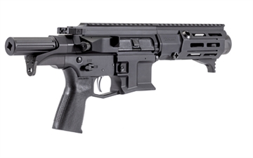Picture of Maxim Defense Industries SPS 505 PDX, Semi-automatic Pistol, AR, 7.62X39, 5.5" Barrel, Anodized Finish, Black, M-Lok Compatible Handguard, HATEBRAKE Muzzle Brake, ALG Combat Trigger, SCW Pistol System, Manual Safety, 20 Rounds, 1 Magazine MXM-50801 MXM50801