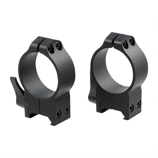 Picture of Warne Mfg. Company 34MM HIGH (.525'') QD RINGS BLACK 222LM