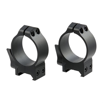 Picture of Warne Mfg. Company 34MM MEDIUM (.375'') QD RINGS BLACK 221LM