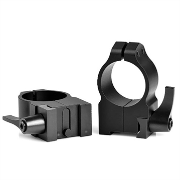 Picture of Warne Mfg. Company 1'' HIGH MATTE BLACK QD TIKKA RINGS 2TLM