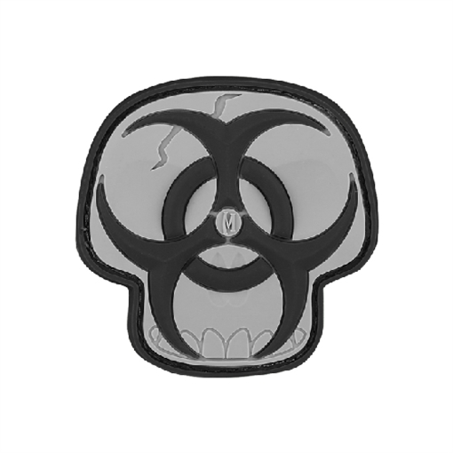 Picture of Maxpedition Biohazard Skull Morale Patch BZSKS