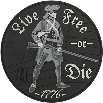Picture of Maxpedition Live Free Or Die Morale Patch LFODS