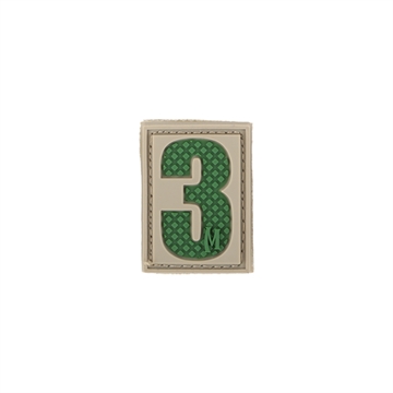 Picture of Maxpedition Number 3 Morale Patch NUM3A