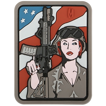 Picture of Maxpedition Soldier Girl Morale Patch SDGLA