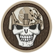 Picture of Maxpedition Soldier Skull Morale Patch SLDKA