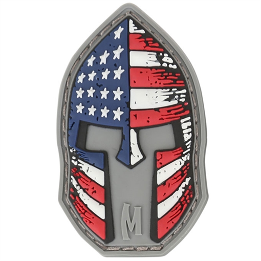 Picture of Maxpedition Stars and Stripes Spartan Helmet Morale Patch SPRTC