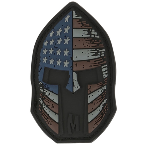 Picture of Maxpedition Stars and Stripes Spartan Helmet Morale Patch SPRTX