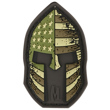 Picture of Maxpedition Stars and Stripes Spartan Helmet Morale Patch SPRTA