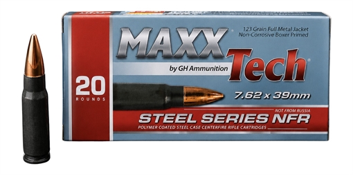 Picture of MAXXTECH PTGS762     762X39 123G FMJ STEEL   20/30