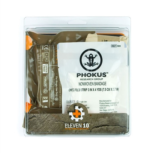 Picture of Eleven 10 MBOK KIT CONTENTS W/COMPRESSED GAUZE MBOK-GA