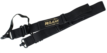 Picture of McLean Corp Black Dynamic Retention Sling QD Swivel MCL-DRSQD001