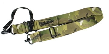 Picture of McLean Corp Multicam Dynamic Retention Sling QD Swivel MCL-DRSQD003