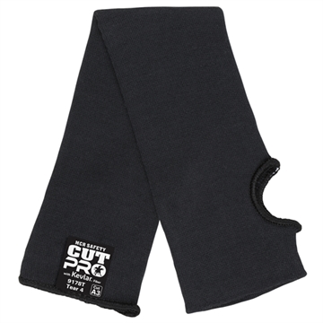 Picture of MCR Safety 18 Black Kevlar Sleeve with Thumb Slot 9178T