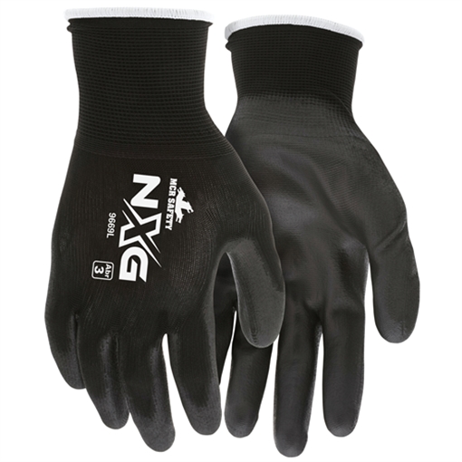 Picture of MCR Safety Black Nylon Black PU 13 Gauge 9669XL