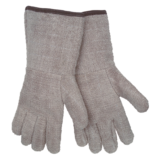 Picture of MCR Safety Brown Extra Hvy Wgt F/R Gauntlet Glove 9432GFR