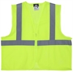 Picture of MCR Safety Class 2 Mesh Lime Safety Vest V2CL2MLZM