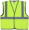 Picture of MCR Safety Class 2 Solid Lime Safety Vest VCL2SLX2